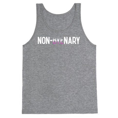 Non-byenary Asexual Non-binary Tank Top